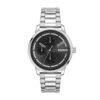 Hugo Boss Montre Analogique Multifunction à Quartz Homme Collection #Stamp - Bracelet en Cuir ou Acier Inoxydable