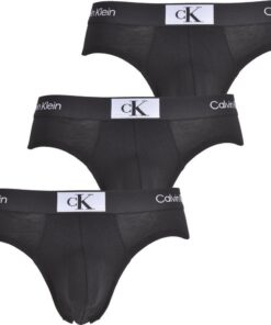 Calvin Klein Boxer Briefs pour Homme (Lot de 3) - Confort Maximal et Soutien Parfait
