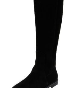 Tommy Hilfiger Bottes Femme Suede Plates - Confortables & Élégantes - Taille EU 38-40