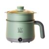 LOVIVER Cuiseur à Riz Électrique Multifonctionnel pour Cuisine et Dortoir, 1,8 L, Gris Vert