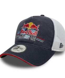 New Era Casquette de baseball 9Forty Trucker Reedition Red Bull F1 Racing pour adulte Bleu foncé New Era Casquette Truck