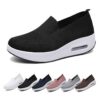 IXII Chaussures Femmes AntidéRapantes à Coussin d'air - Chaussures De Marche OrthopéDiques LéGères Et Respirantes Pour F