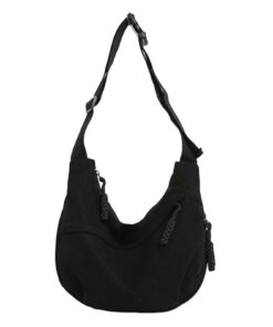 Sac à Bandoulière Konxi Banane Femme en Velours Côtelé, Pour Femmes, Sac Bandoulière Ajustable, Sac Crescent Casual Port