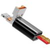Lecteur de Carte Micro SD et USB C vers SD Mepsies, Noir - Convient pour Ordinateurs Portables, MacBook et TéléphonesSam