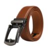 VRLEGEND Ceinture Homme Automatique Formel Réglable Boîte Cadeau Boucle Cliquet pour Costume Bureau Travail