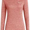 Salewa Puez Melange Dry T-shirt Manches Longues Femme Randonnée