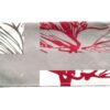 Porte-chèques artisanal beige et rouge pour homme voyage