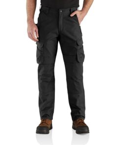 Carhartt Steel Rugged Flex® Relaxed Fit Double-Front Cargo Work Pant : Pantalon en Acier pour Homme - Grande Taille et D
