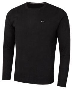 Calvin Klein Hommes Ras du Cou Élégant en Coton Doux Respirant Pull