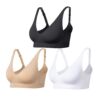 Soutien-gorge sans fil Comfortin pour femmes | Souffrance amovible | 3 paquets