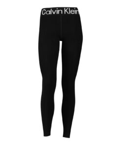 Calvin Klein Legging Chaussettes Femme + Taille Élastique + Adolescentes + Gymnase + Confort Étant Doux + Taille M + Cou