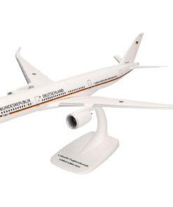 Herpa Avion Miniature Luftwaffe Airbus A350-900 1:200 Konrad Adenauer Collection Plastique Support