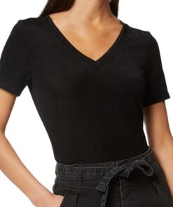 Morgan Femme T-Shirt 100% Coton Organique Confortable pour Soirée de Luxe Taille M Og9823
