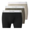 Calvin Klein Boxers Homme en Jeans Noir/Gris/Kaki X3 Brief 3