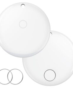 iVANKY FusionFinder Smart Tag Air Tracker Émetteur de suivi d'objet pour Apple Find My (iOS uniquement) Batterie amovibl