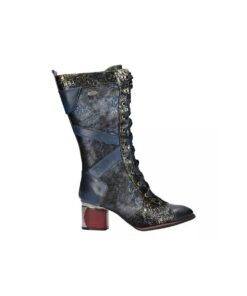 Bottes LAURA VITA GACZO 41 Bleu Femme Modee et Comfortable pour l'Hiver UEFA