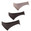 Culottes Femme Les Pockets Coton x3 | Confort Coton & Élasthanne pour Femmes | Lot de Slips Multicolores | Ceinture Douc