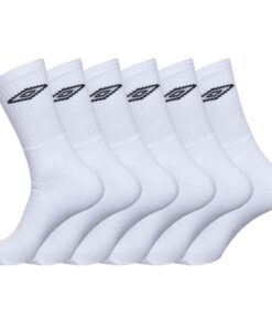 Chaussette Homme Sport Umbro Résistantes - Lot de 6 - Chaussettes Hautes Homme, Tennis, Confortables