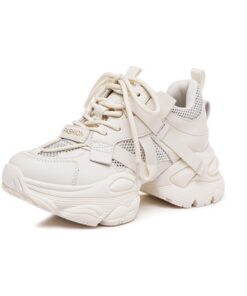 SUCHETA Chaussures de Sport Respirantes pour Hommes à Lacets Simples et Confortables aux Déplacements à l'Extérieur