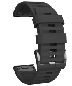 Bracelet de Montre Compatible avec Garmin Fenix 6X/6X Pro, 5X/5X Plus, 3/3 HR - Bande QuickFit 26mm Largeur, Étui de Rem