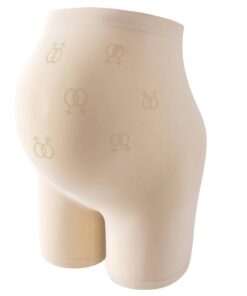 Vxiwscy Legging Grossesse Femme Court Anti-Frottement Idéal pour Femmes Enceintes, Culottes de Maternité Gainantes et In