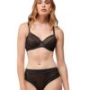 GISELA Culotte haute en dentelle - confort maximal pour femmes - taille unique