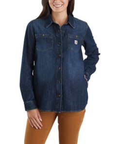 Carhartt Pullover Femme Oversized - Veste Polaire Relâchée Chaud et Douce pour Femme, 100% Coton avec Capuche et Zip - S