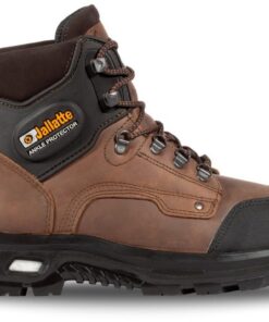 chaussures de sécurité JALLATTE Hautes Marron et Noire | Professionnels | Travaux Industriels | Protection des pieds |