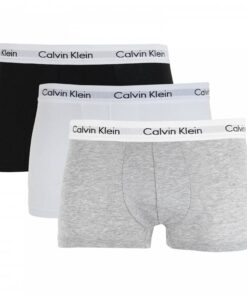 Calvin Klein Boxer Briefs Homme 3pièces 000nb2971a (Lot de 3) Combi Élastique Doux et Respirant