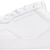 Chaussures de ville Tommy Hilfiger pour femme en cuir à semelle bossue, style vintage classique, confortable