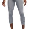 Nike M NP DF 3qt Tight - Tights Homme pour Entraînement - Élastique et Confortable - Taille Moyenne
