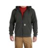 Carhartt Wind Fighter Sweat-Shirt mi-épais fermerture éclair toute la longueur coupe décontractée homme