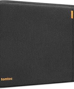tomtoc 360° Housse Imperméable 15,6 Pouces pour Acer ASUS Dell HP Lenovo Laptops