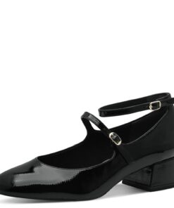 Tamaris Escarpins Femme "@/" Taille 37 Noir Noir Blotché Fluide et Rigidité Modernes pour Femmesadultes Mode de Bureau