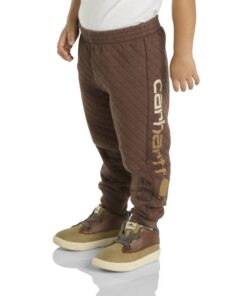 Carhartt Pantalon de survêtement en jersey matelassé avec logo CK8449 enfant Hiver Sport