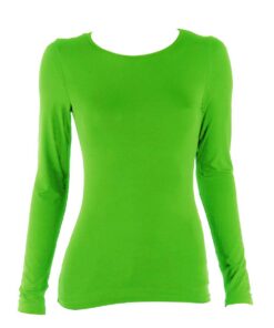 Charmoni Pull sous Pull Femme Vert pelouse T42 Taille Unique