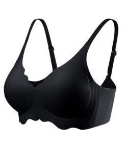Soutien-Gorge Sans Armature Femme Respirant Doux pour Printemps Été Coton Mince Soutien Supérieur Sous-Vêtements