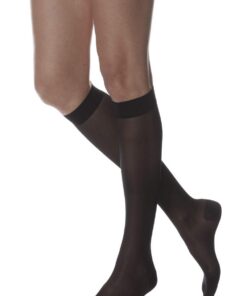 SCUDOTEX Mi-Bas Compression Noir Taille 4 19-22 Hg mm Décroissante