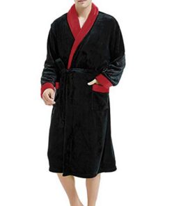Mode DEELIN Hiver Hommes Grande Taille Châle Cardigan Peluche Vêtement