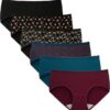 Culottes femme coton doux taille basse sous-vêtement élastique lot de 6 OEKO-TEX STANDARD 100