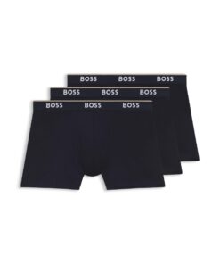 BOSS Hommes R T-Shirt Stretch Coton Mix&Match Regular Fit Logo Brodé