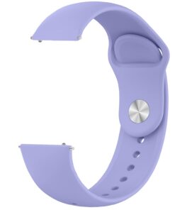 Bracelet en silicone 20mm pour Garmin Galaxie Amazfit Huawei - Sportif et Doux Unisex - 19mm 18mm 22mm