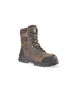 JALLATTE Rangers de sécurité SAS S3 CI SRC + Protecteur faciale haute protection + Adultes + Travail en extérieur + Vise