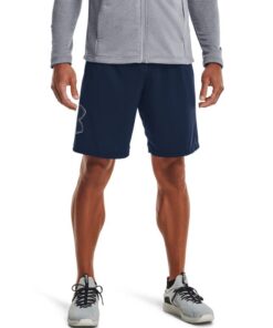 Shorts Under Armour Tech Graphic Short Homme Blue Circuit / Black XS