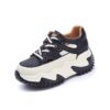 SUCHETA Chaussures de Sport Haute Haute creusée Casual pour Femmes Breathable Versatile Pops Shoes 8cm
