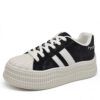 IF Chaaussures Femme Gymnastique Sneakers Sport Casual Platform Compensé Alta - Durabilité, Style et Confort pour Femmes