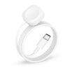 Chargeur USB magnétique sans fil rapide pour iWatchUltra/Series 10/9/8/7/6/SE/SE2/5/4/3/2/1 m utilisable partout ergonom