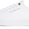 Tommy Hilfiger Homme Bottines de ville en toile canvas Marron Bas FM0FM05398