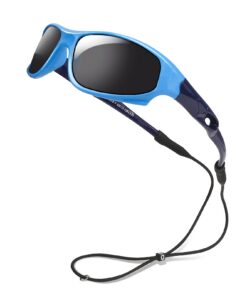 Hifot Lunettes de Soleil UV400 pour Enfants 3-10 Ans Sports Unisex Flexibles Anti-UV