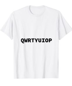 T-shirt FM London QWERTYUIOP Hommes Mode Urban